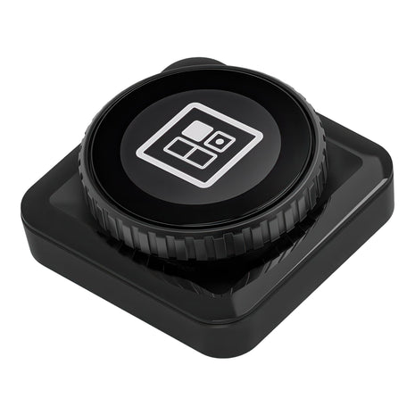 Cooler Master MasterHUB Encoder Dial with IPS Display: Freeform 2.0 Modular Platform - Scene Switching, Volume Control, Clock, Timer, and Endless Creative Possibilities