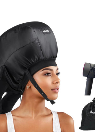 Large Bonnet Hooded Dryer Diffuser Attachment, Ideal Hair Diffuser for Curly Hair, Your Ultimate Solution - Spacious Capacity Blow Dryer Cap for Rapid Styling of Curls