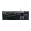 Logitech G915 X Wired Mechanical Gaming Keyboard, Double-Shot PBT Keycaps, Fully Programmable Keys, RGB Backlit Mac/PC Gaming Keyboards, Aluminum Finish, GL Tactile Switches, Black