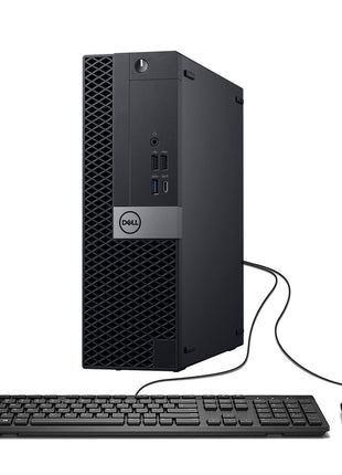 Dell Optiplex 7050 SFF Desktop PC Intel i7-7700 4-Cores 3.60GHz 32GB DDR4 1TB SSD WiFi BT HDMI Duel Monitor Support Windows 10 Pro Excellent Condition(Renewed)