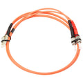 StarTech.com 1m Fiber Optic Cable - Multimode Duplex 50/125 - LSZH Fiber Jumper Cord - LC/ST