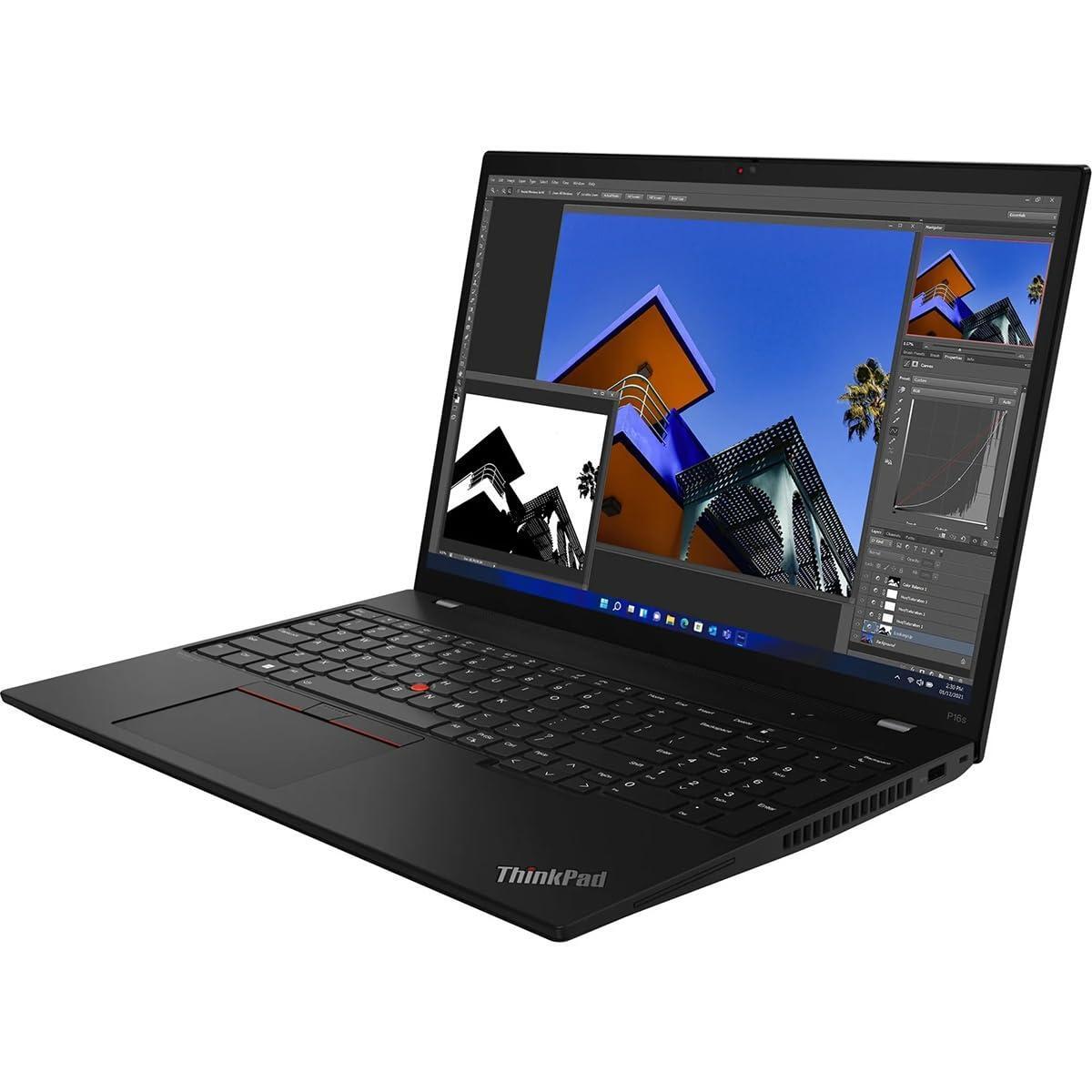 Lenovo ThinkPad P16s Gen 2 16" WQUXGA OLED Mobile Workstation, AMD Ryzen 7 PRO 7840U 3.3GHz, 64GB RAM, 1TB SSD, Windows 11 Pro, Villi Black