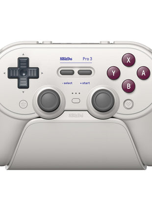 8BitDo Pro 3 Bluetooth Controller for Switch/Switch 2 ??TMR Joysticks, Swappable ABXY Buttons, Pro Back Buttons, Charging Dock, Hall Effect Triggers, for Windows, Apple, SteamOS, Android - G Classic