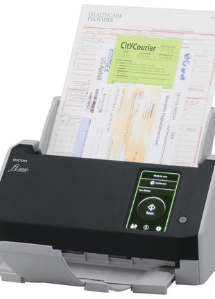 RICOH fi-8040 Fast Front Office & Desktop Document, Receipt, ID Card Scanner with 50 Page Auto Feeder and PC-Less DirectScan Network Scanning Capability