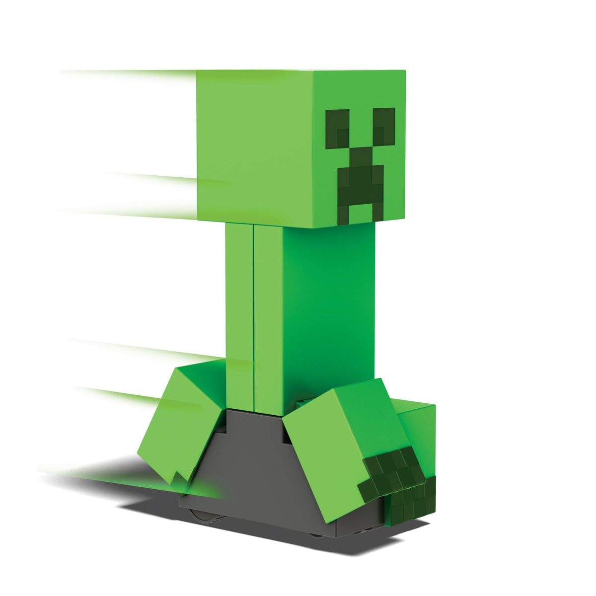 Mattel Minecraft Exploding RC Creeper with Lights & Sounds, 10 Explosion Particles, Game-Authentic Movement & DLC Code