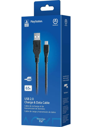 PowerA USB Charging Cable for PlayStation 4