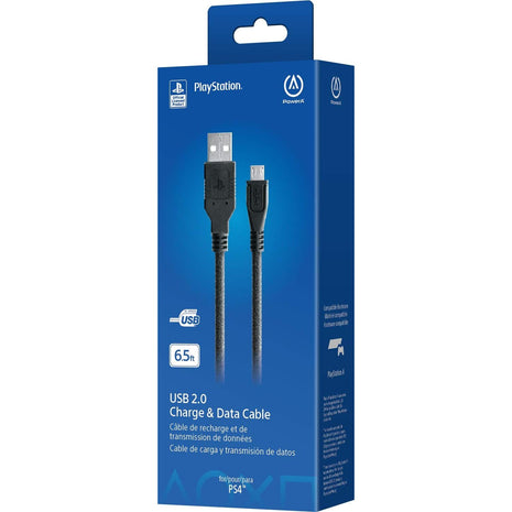 PowerA USB Charging Cable for PlayStation 4
