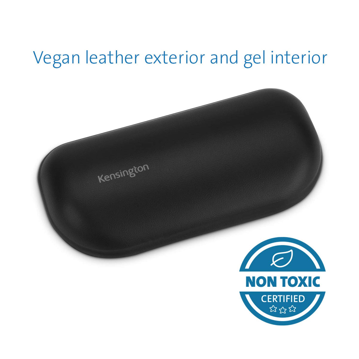 Kensington ErgoSoft Wrist Rest for Standard Mouse, Black (K52802WW), 2.9 x 0.7 x 6 inches