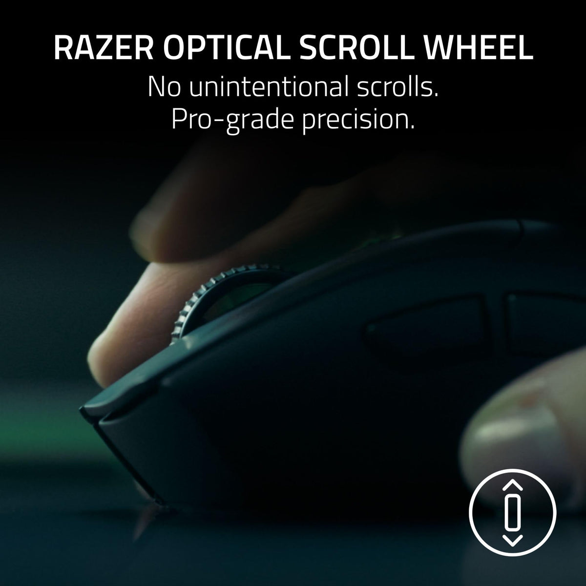 Razer DeathAdder V4 Pro Wireless Gaming Mouse: 56g Lightweight - HyperSpeed Wireless Gen-2 - Optical Scroll Wheel - Optical Switches Gen-4 - Focus Pro 45K Sensor Gen-2 - Up to 150 Hr Battery - Black