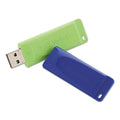 Verbatim 64GB Store 'n' Go USB Flash Drive - PC / Mac Compatible - 2pk - Blue, Green