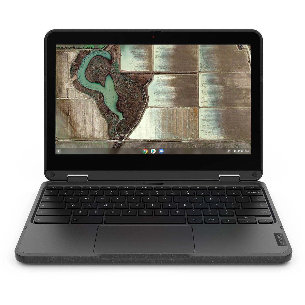 Lenovo 500e Chromebook Gen 3 82JB003XUS 11.6" Touchscreen Convertible 2 in 1 Chromebook - HD - 1366 x 768 - Intel Celeron N4500 Dual-core (2 Core) 1.10 GHz - 4 GB Total RAM - 4 GB On-Board Memory -