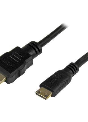 STARTECH.COM 6 FT HIGH Speed HDMI Cable with ETHERNET- HDMI to HDMI Mini- M/M
