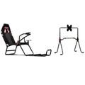 Next Level Racing GT Lite Foldable Simulator Cockpit and Lite Free Standing Monitor Stand - Bundle