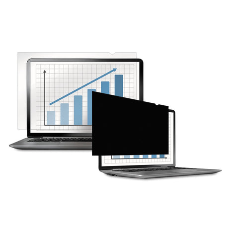 Fellowesamp;reg; - Black-Out Privacy Frameless Filter for 19amp;quot; LCD/Notebook, Antiglare - Sold As 1 Each - Fits and protects notebook or LCD monitor.