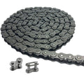 AZSSMUK #35 Roller Chain - 5 Feet Carbon Steel Material with 2 Connecting Links Industrial Chain - 160 Links