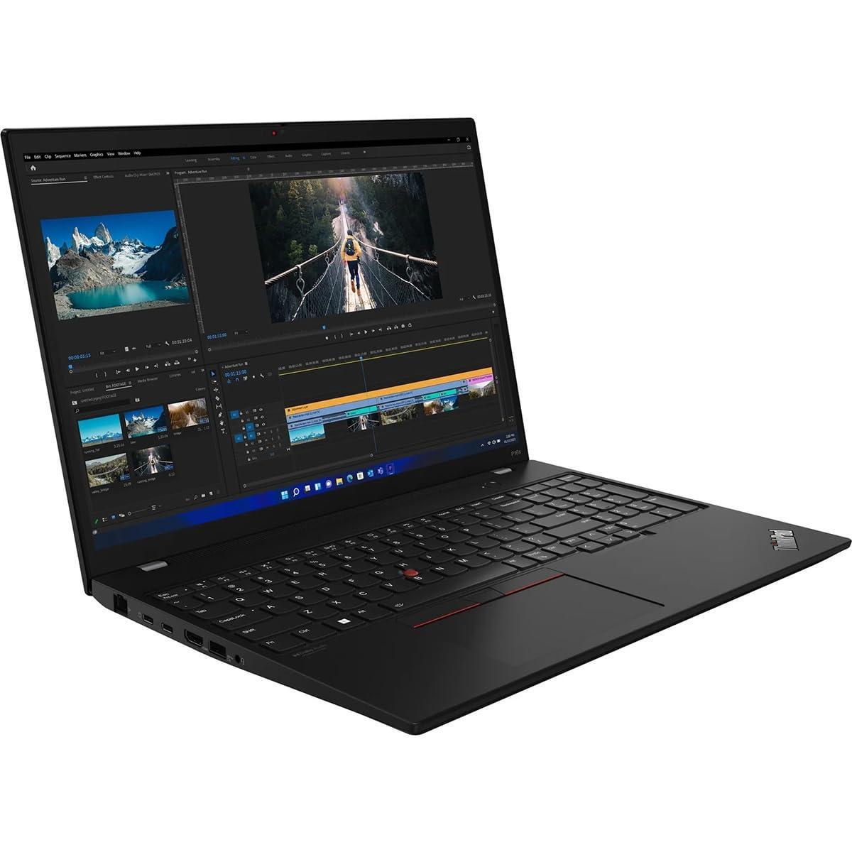 Lenovo ThinkPad P16s Gen 2 16" WQUXGA OLED Mobile Workstation, AMD Ryzen 7 PRO 7840U 3.3GHz, 64GB RAM, 1TB SSD, Windows 11 Pro, Villi Black