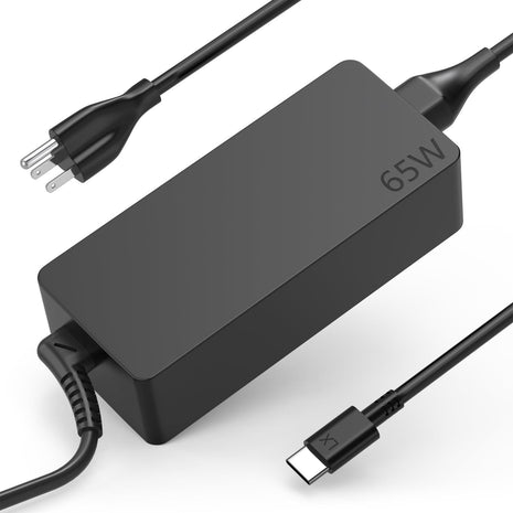 DECSZDY Replacement for 65W Lenovo Laptop Charger USB C ;Compatible with Lenovo ThinkPad T480s T580s T490 E480 E580 Chromebook C330 S330 100e 300e 500e,Yoga C930 C940 720 Power Supply Adapter Cord