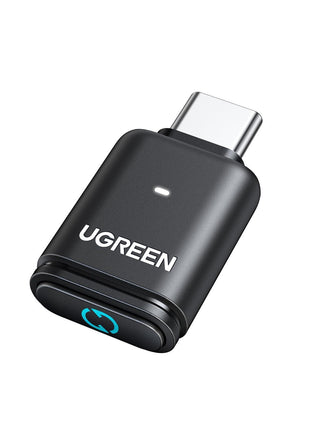 UGREEN USB-C Bluetooth Adapter for PS5 with APTX Low Latency/aptX-Adaptive | Bluetooth 5.3 Audio Adapter, Wireless Audio Transmitter to Connect Wireless Headphones/Earbuds