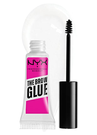 NYX PROFESSIONAL MAKEUP The Brow Glue, Extreme Hold Eyebrow Gel - Clear