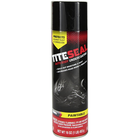 TITESEAL by GUNK T1616 Paintable Auto Body Undercoating - 16 oz.