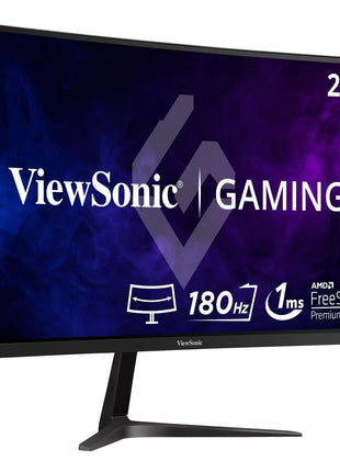 ViewSonic VX2718-2KPC-MHD 27 Inch Curved 1440p 1ms 180Hz Gaming Monitor with FreeSync Premium, Eye Care, HDMI and Display Port
