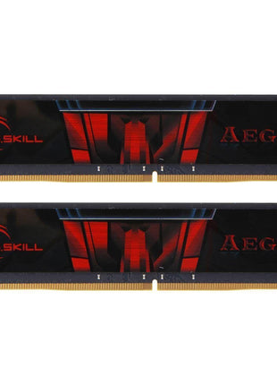 G.SKILL AEGIS Series DDR4 RAM 32GB (2x16GB) 2666MT/s CL19-19-19-43 1.20V Intel AMD Desktop Computer Memory U-DIMM (F4-2666C19D-32GIS)