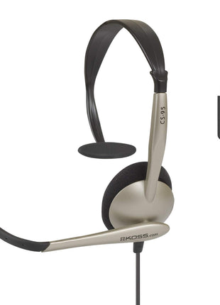 Koss Communications USB Headset with Microphone (CS95-USB),White