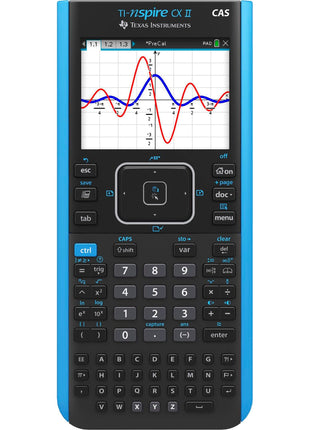 Texas Instruments TI-Nspire CX II CAS Color Graphing Calculator with Student Software (PC/Mac)