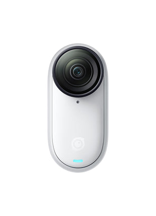 Insta360 GO 3S Camera Only (No Action Pod/Charger Included) - 64GB White, 4K Portable Vlogging Camera with Stabilization, Waterproof, Apple Find My & Mountable Design for POV Shots