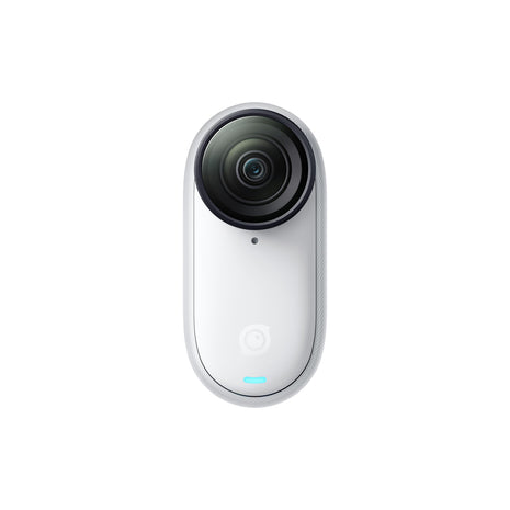 Insta360 GO 3S Camera Only (No Action Pod/Charger Included) - 64GB White, 4K Portable Vlogging Camera with Stabilization, Waterproof, Apple Find My & Mountable Design for POV Shots
