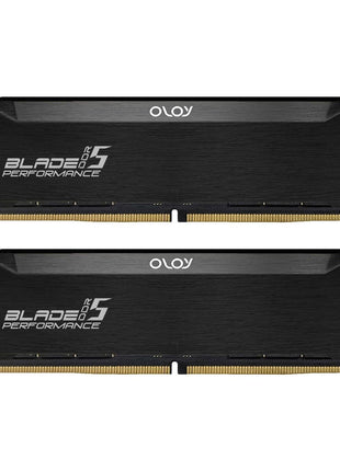 OLOy DDR5 RAM 96GB (2x48GB) Black Hairline Blade 6000 MHz CL32 1.35V Gaming UDIMM (MD5U4860320BRLDA)