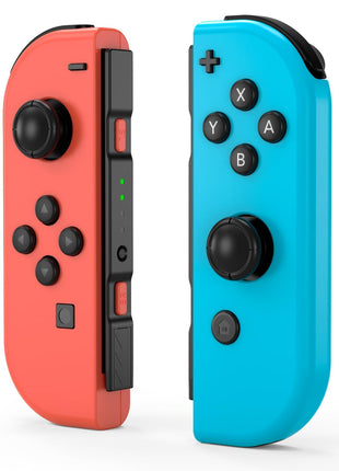 CIMENNTU Switch Controller for Nintendo Switch Controller, Switch Controller Replacement Accessories with Double Vibration/Wake-Up/Motion Control/Screenshot (Black) (Black)