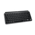 Logitech MX Keys Mini for Mac Minimalist Wireless Keyboard, Compact, Bluetooth, Backlit Keys, USB-C, Tactile Typing, Compatible with MacBook Pro,MacBook Air,iMac,iPad - Space Grey