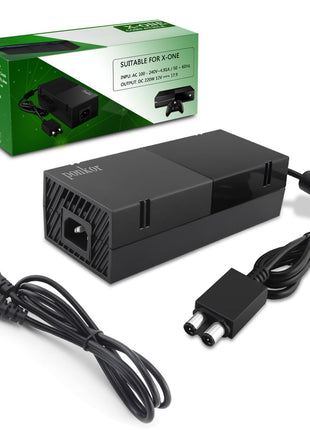 Ponkor Power Supply for Xbox One, AC Cord Replacement Power Brick Adapter 100-240V Compatible with Xbox One 360