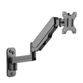 SIIG Aluminum Single Arm Gas Spring Monitor Wall Mount - Heavy Duty Hold 17