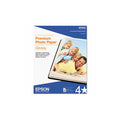 Epson Premium Photo Paper - Letter - 8.50 x 11 - 68 lb Basis Weight - High Gloss - 92 Brightness - 50 / Pack - White