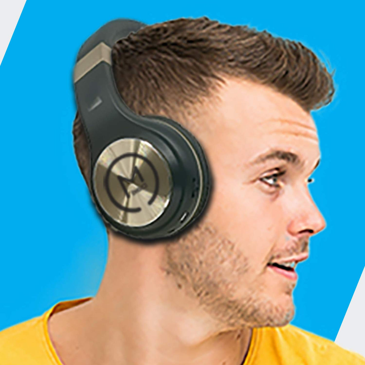 Morpheus 360 Serenity Bluetooth Headphones with Built-in Microphone, 10-Hour Playtime, Bluetooth Headset, Gaming Headphones, Over-Ear Headphones, Wireless Gaming Headset - HP5500R
