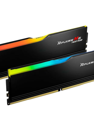 G.SKILL Ripjaws M5 Neo RGB Series DDR5 RAM (AMD EXPO) 32GB (2x16GB) 6000MT/s CL36-48-48-96 1.25V Desktop Computer Memory U-DIMM - Matte Black (F5-6000J3648D16GX2-RM5NRK)