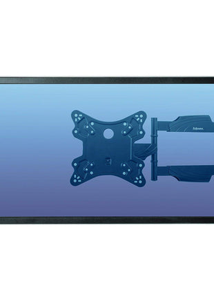 Fellowes 8043601 Floating TV Stand, Wall Mounted Full Motion TV Mount, 55 Inch Monitor Capacity