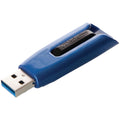 Verbatim 128 GB Store 'n' Go V3 MAX USB 3.0 Flash Drive, Blue/Black 49808 [parallel import goods]