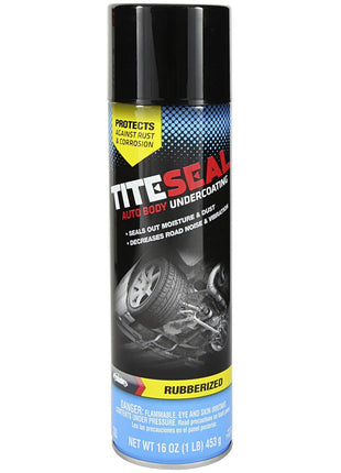 TITESEAL by GUNK T1617R-12PK Rubberized Auto Body Undercoating - 16 oz., (Case of 12)