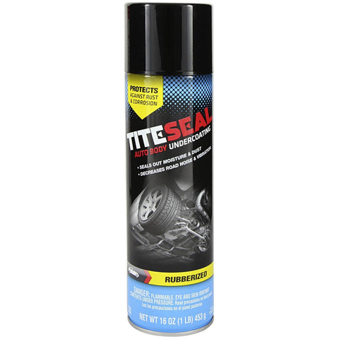 TITESEAL by GUNK T1617R-12PK Rubberized Auto Body Undercoating - 16 oz., (Case of 12)