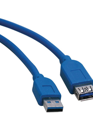 Tripp Lite USB 3.0 superspeed Extension Cable, 6 ft, Blue