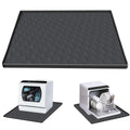 Dishwasher Drain Pan Mat,24''x20'' Dishwasher Drip Tray with Raised Edge,Non-Slip Silicone Dishwashers Drain Pan Floor Mat,Anti-Leakage Dish Washer Tray for Mini Dish Washers