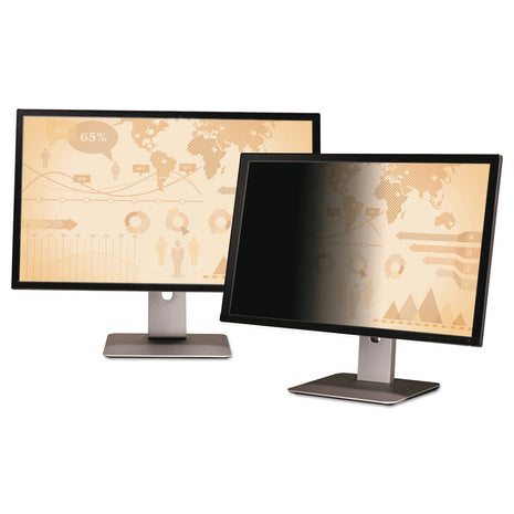 3M Privacy Filters for 43 inch Widescreen Monitor - PF430W9B, Black