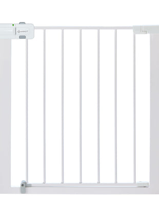 Safety 1st Easy Install Walk Thru Baby Gate for Doorway With Door, Dog Gates, Fits 29"-38", Easy Install 28" Tall, White