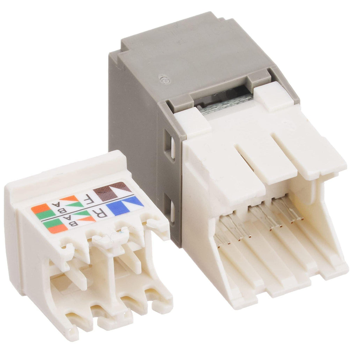 Panduit CJ688TGIG Category-6 8-Wire TG-Style Jack Module, International Grey