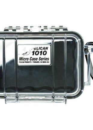 Pelican 1010 Micro Case (Black/Clear)