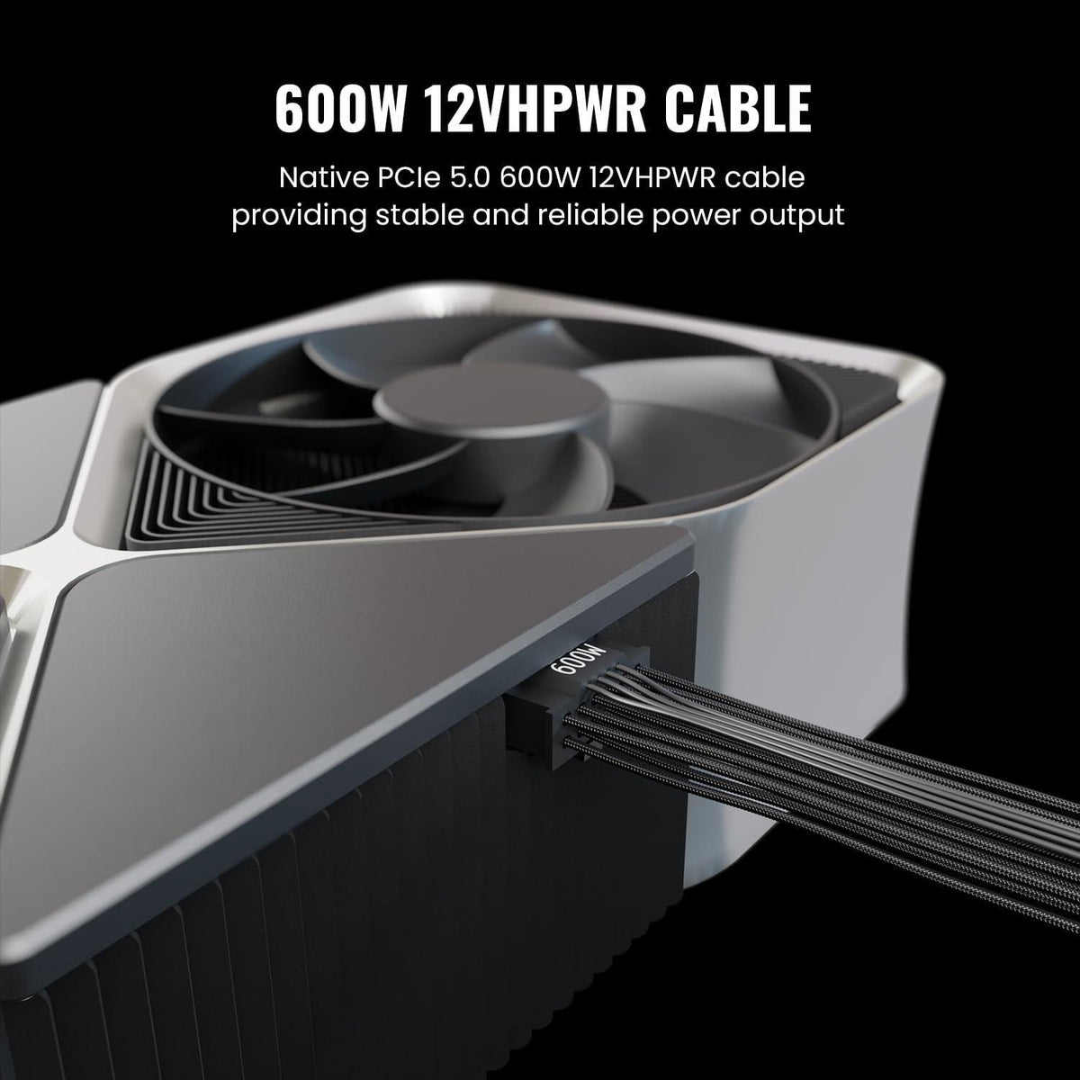 ENERMAX Revolution D.F. X 1350W ARGB, 80 Plus Gold Full Modular Power Supply, ATX 3.0 & PCIe 5 Ready, 600W 12VHPWR Connectors, 100% Japanese Capacitors - ECO Mode - 10 Year Warranty