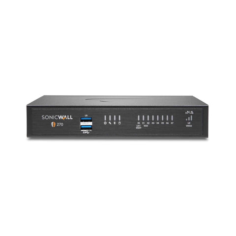 Sonicwall TZ270 Secure Upgrade Plus - 3YR Advanced Edition (02-SSC-6845) | TZ270 Network Security Appliance with 3 Year Advanced Protection Service Suite | Next-Generation Firewall